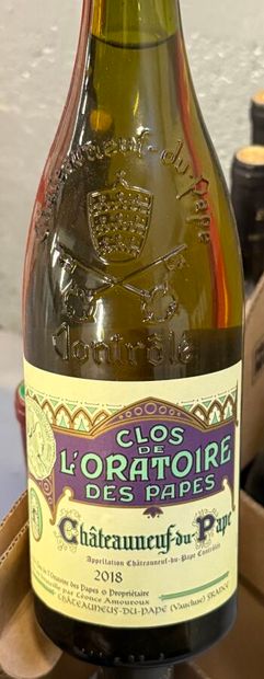 Ensemble de 33 bouteilles de vins rouges...