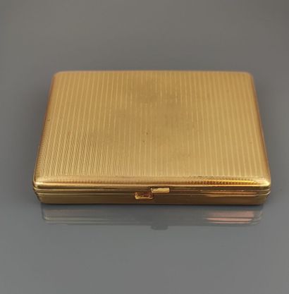 Minaudière biface composée d'une boîte de...
