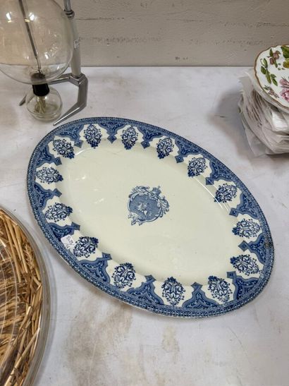 Christian DIOR,
Plateau à fromage à décor...