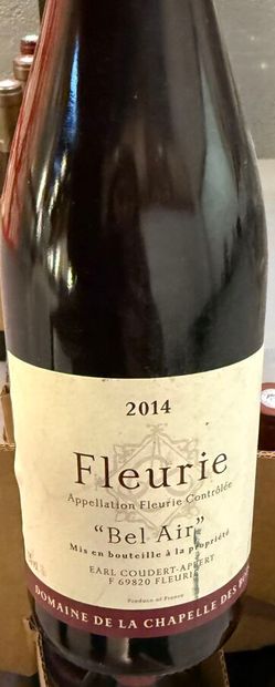Ensemble de 33 bouteilles de vins rouges...