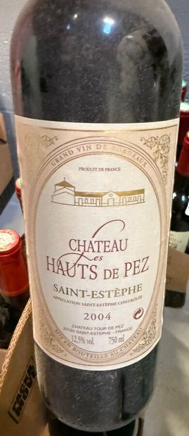 Ensemble de 42 bouteilles de vins rouges...