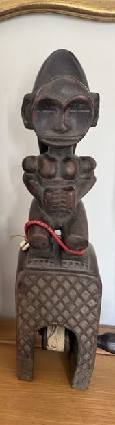 MALI
Deux serrures en bois sculpté et
COTE...