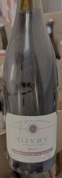 Ensemble de 32 bouteilles de vins rouges...