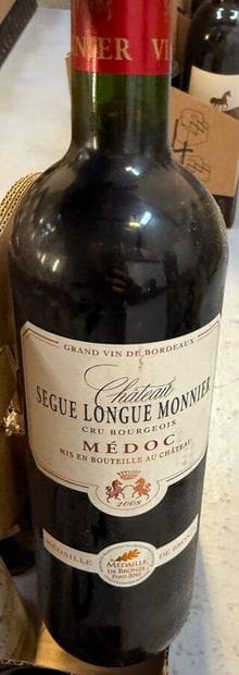 Ensemble de 26 bouteilles de Bordeaux comprenant...