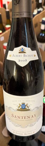 Ensemble de 32 bouteilles de vins rouges...