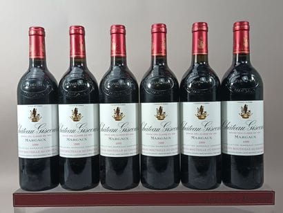 6 Bouteilles Château GISCOURS - 3ème Gcc...