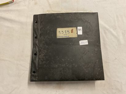 1 Album Faciale - Année 1983 : Timbres de...