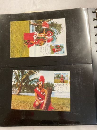 1 Album ND : Petit lot de non dentelé de...