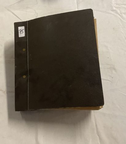1 Album Chine : Album de stock de timbres...