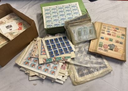 47 cartons Epreuves : Lot d'épreuve moderne...