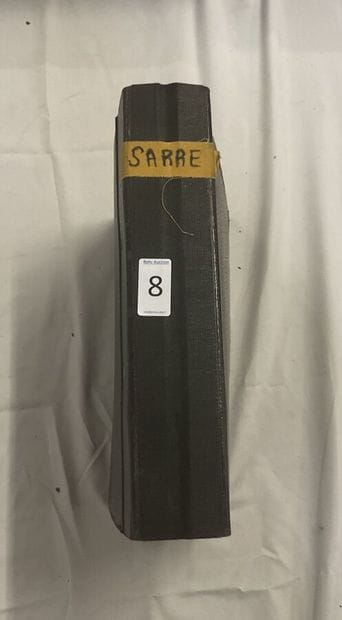 1 Album Sarre : Ensemble de timbres de Sarre...