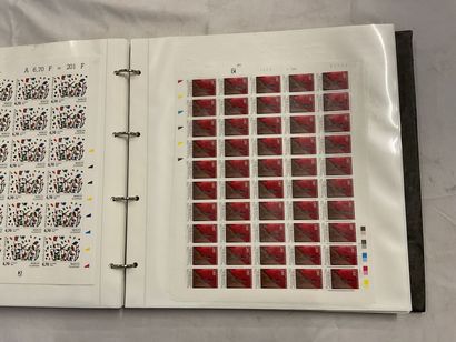 1 Album Faciale - Année 1994 : Timbres de...