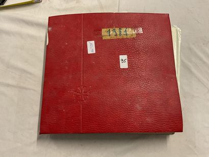 1 Album Faciale - Année 1981 : Timbres de...