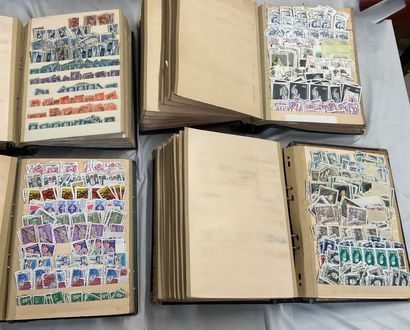 21 Albums France obl. : Ensemble de timbre...
