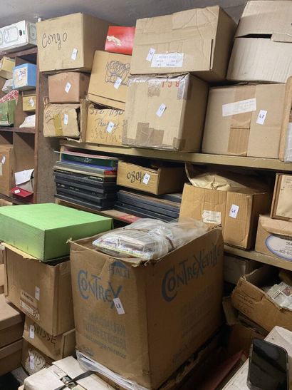 47 cartons Epreuves : Lot d'épreuve moderne...