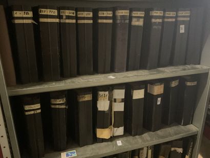21 Albums France obl. : Ensemble de timbre...