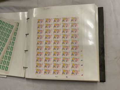 1 Album Faciale - Année 1993: Timbres de...