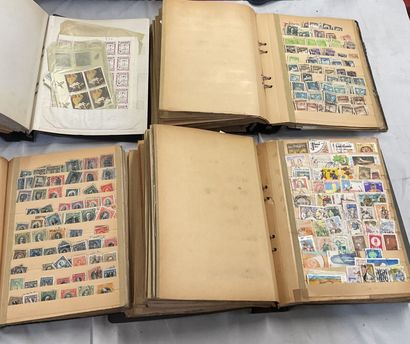 29 albums Monde : Timbres de toutes périodes,...