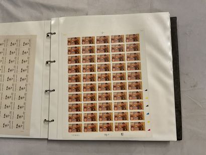 1 Album Faciale - Année 1994 : Timbres de...