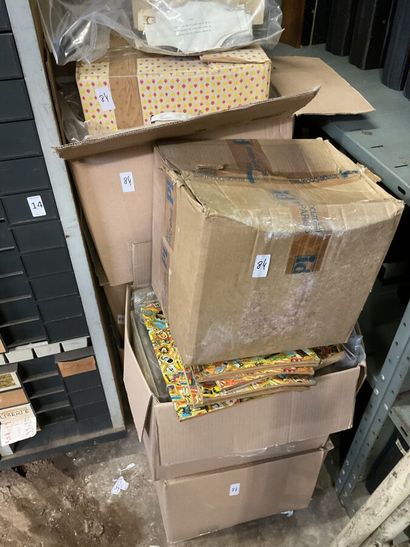 6 cartons Bagues de cigares : Collection...