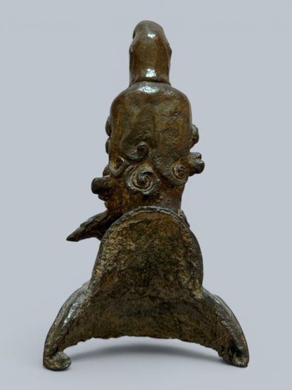 CHINA, 20th century 
Guanine in patinated...