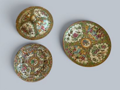 CHINA - GUANGZHOU, 20th century 
Lidded soup...