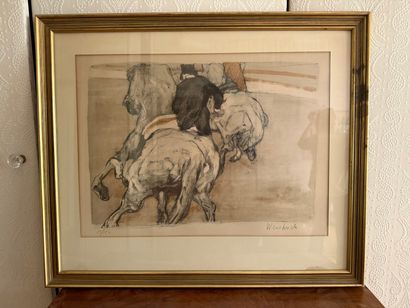 Claude WEISBUCH (1927 - 2014)
Cavalier et...