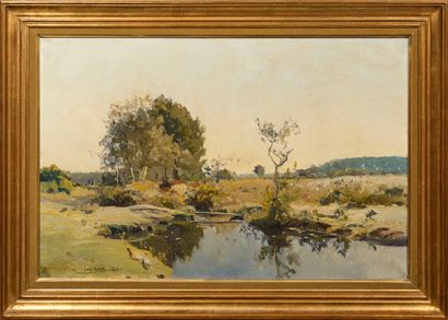 Louis Alexandre CABIÉ (1853-1939)
Paysage...