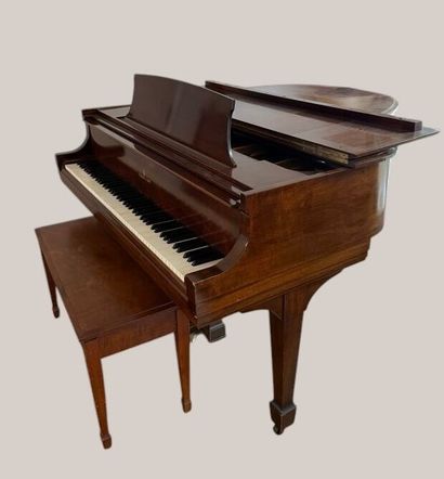 STEINWAY & SON
Quarter-size grand piano with...