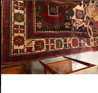 KAZAK
Caucasus
Circa 1870–80
High-pile velvet...