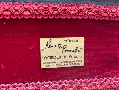 Renato BOARETTO (Venise 1942-2000) pour Mascarade
Théâtre...