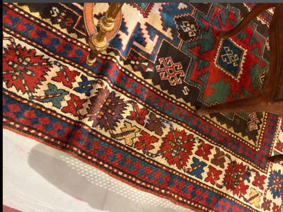 KAZAK
Caucasus
Circa 1870–80
High-pile velvet...