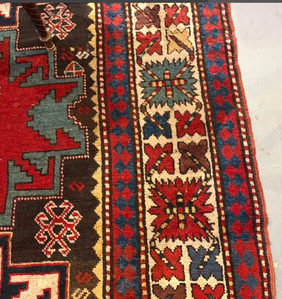 KAZAK
Caucasus
Circa 1870–80
High-pile velvet...