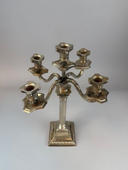 ANTIQUE SPANISH PIECE
Silver plate with a...