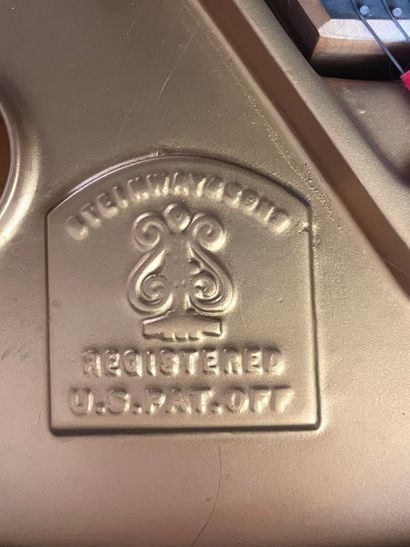 STEINWAY & SON
Quarter-size grand piano with...
