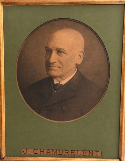 Portrait de Jules CHAMBRELENT (1817-1893)
Gravure...