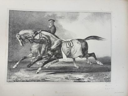 Théodore GERICAULT (1791 - 1824) 
L'Abreuvoir,...