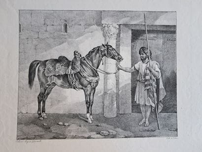 Théodore GERICAULT (1791 - 1824) 
L'Abreuvoir,...