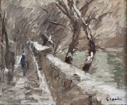 Pierre GOGOIS (1935)
Les bouquinistes sous...