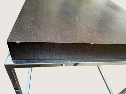 Julie PRISCA 20th century 
Pair of side tables...