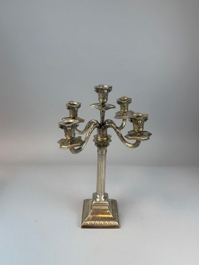 ANTIQUE SPANISH PIECE
Silver plate with a...