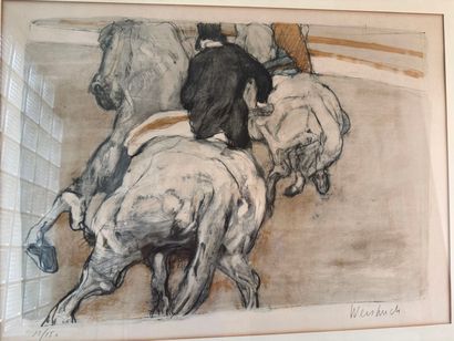 Claude WEISBUCH (1927 - 2014)
Cavalier et...