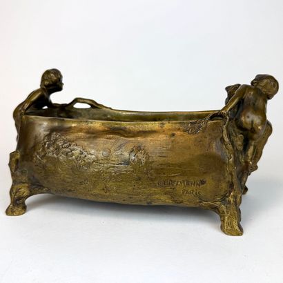 Charles KORSCHANN (1872-1943)
Gilded patina...