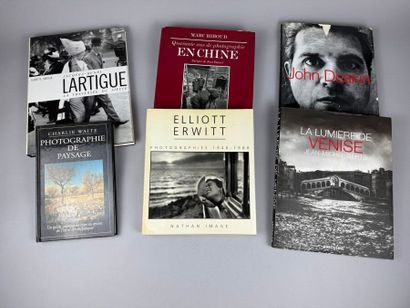 [LIVRES DE PHOTOGRAPHIE ] 
Ensemble de six...