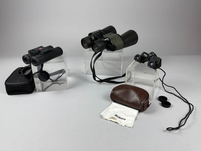 [ BINOCULARS ] 
Set of three pairs of binoculars:...