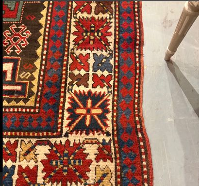 KAZAK
Caucasus
Circa 1870–80
High-pile velvet...