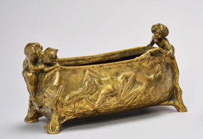 Charles KORSCHANN (1872-1943)
Gilded patina...