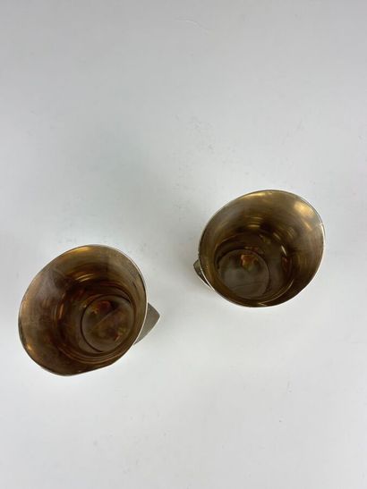 PUIFORCAT Paris
Pair of 925°/°° silver golf...