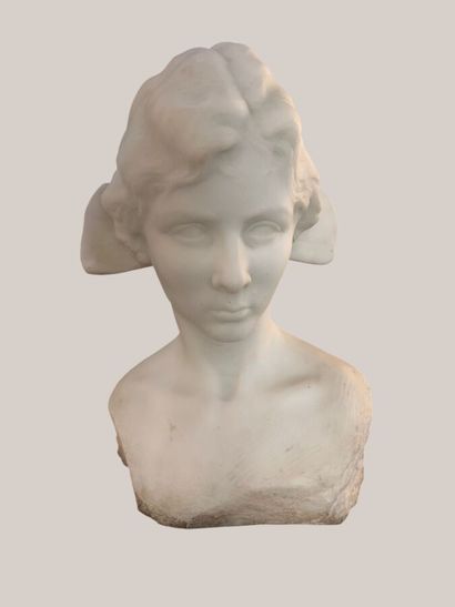 Philippe WOLFERS (1858–1929)
Bust of a Woman,...