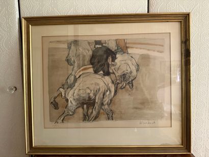 Claude WEISBUCH (1927 - 2014)
Cavalier et...
